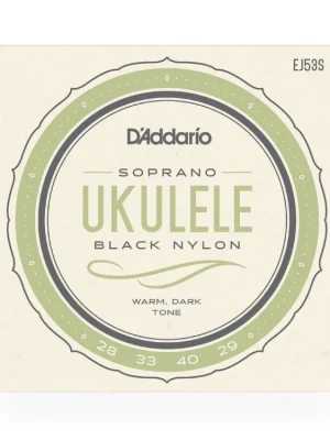 D'Addario EJ53S Pro-Arté Rectified Ukulele Strings, Soprano Vrácení Zdarma