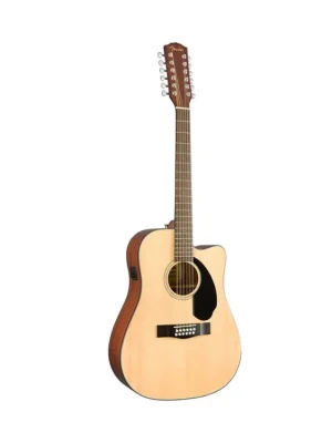 FENDER CD-60SCE-12 NAT Dvanáctistrunná elektroakustická kytara Oblíbený