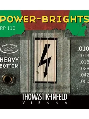 Struny pro elektrickou kytaru THOMASTIKRP110 .010 Poslední Šance