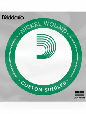 Oblíbený D'Addario NW040 Nickel Wound Electric Guitar Single String, .040