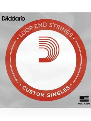 Ověřený D'Addario LE059PB Phosphor Bronze Loop End Single String, .059