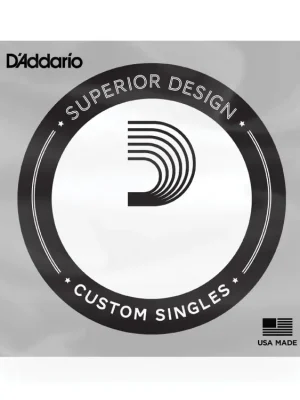 D'Addario CG038 Flat Wound Electric Guitar Single String, .038 Autentický