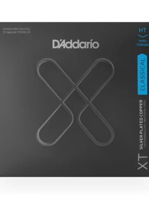 Finální Výprodej D'Addario XTC46TT XT Classical Dynacore Titanium, Hard Tension