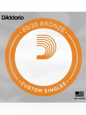 Objednat Nyní D'Addario BW052 Bronze Wound Acoustic Guitar Single String, .052