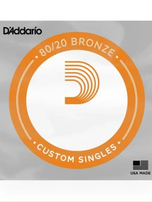 Levný D'Addario BW025 Bronze Wound Acoustic Guitar Single String, .025