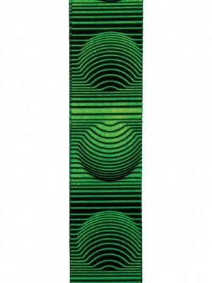 D'Addario Polyester Guitar Strap, Optical Art Green Orbs Ověřený