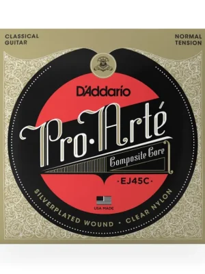 D'Addario EJ45C Pro-Arte Composite Classical Guitar Strings, Normal Tension Sezónní Sleva