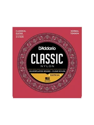 Dokud Zásoby Vydrží Nylonové struny pro klasickou kytaru EJ27N 3/4