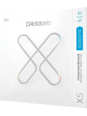 Struny pro dvanáctistrunnou kytaru - D'ADDARIO XSAPB1047-12 Akce