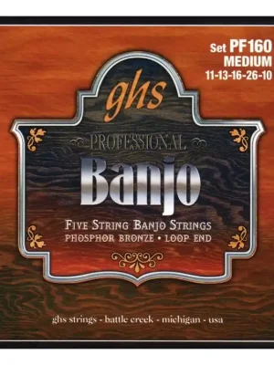 Struny na banjo GHS PF 160 Nejlepší Cena