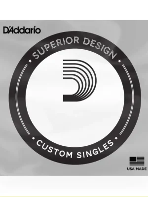 Finální Výprodej D'Addario CB080 Chromes Bass Guitar Single String, Long Scale .080