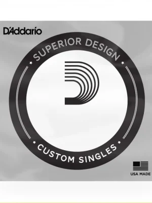 D'Addario CB045 Chromes Bass Guitar Single String, Long Scale .045 Víkendová Akce