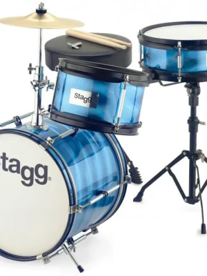 Stagg TIM JR 3/12B BL, dětská bicí sada, modrá Novinka