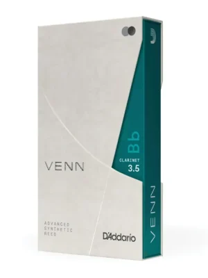 D'Addario VENN Bb Clarinet Reed, G2, Strength 3.5 Vrácení Zdarma