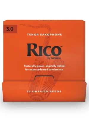 Rico by D'Addario Tenor Saxophone Reeds, #3.0, 25-Count Single Reeds Ihned K Objednání