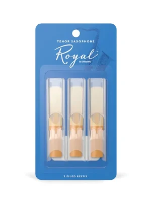 Royal by D'Addario Tenor Sax Reeds, Strength 3, 3-pack Vysoce Kvalitní
