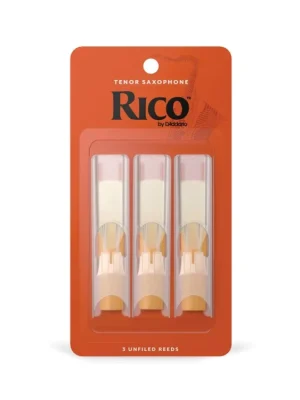 Rico by D'Addario Tenor Sax Reeds, Strength 3.5, 3-pack Přímo Od Výrobce
