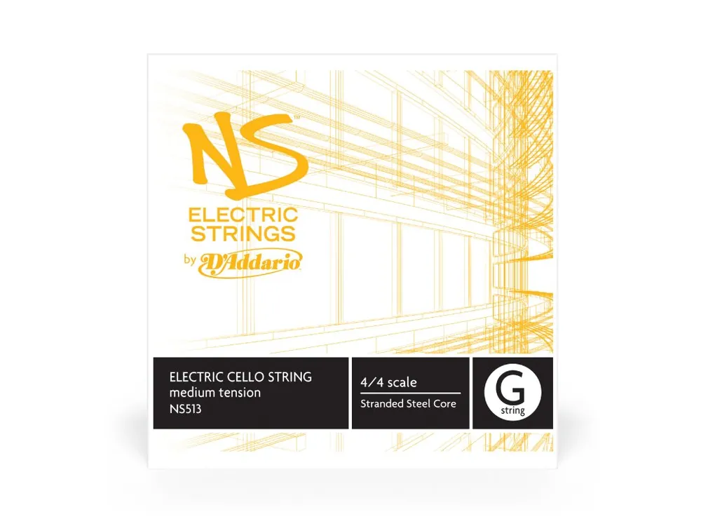 Poslední Šance D'Addario NS Electric Cello Single G String, 4/4 Scale, Medium Tension