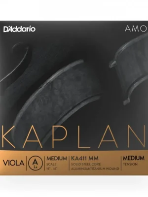 D'Addario Kaplan Amo Viola A String, Medium Scale, Medium Tension Vrácení Zdarma