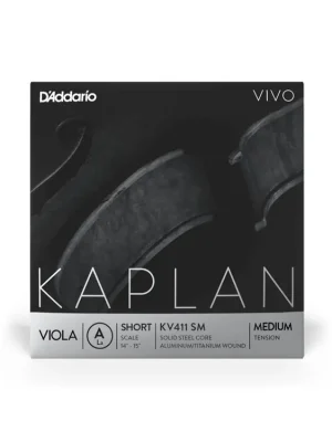 Cenová Bomba D'Addario Kaplan Vivo Viola A String, Short Scale, Medium Tension