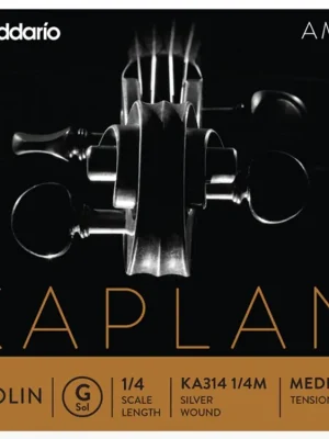 Aktuální D'Addario Kaplan Amo Violin G String, 1/4 Scale, Medium Tension