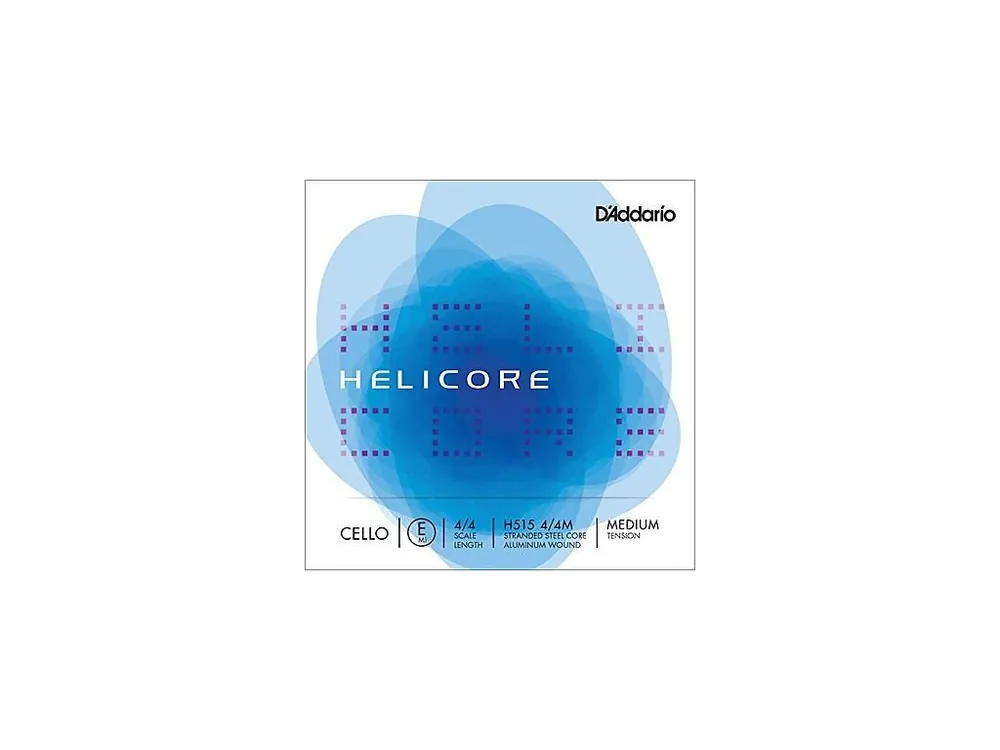 Sezónní Sleva D'Addario Helicore Cello Single C String, 4/4 Scale, Heavy Tension