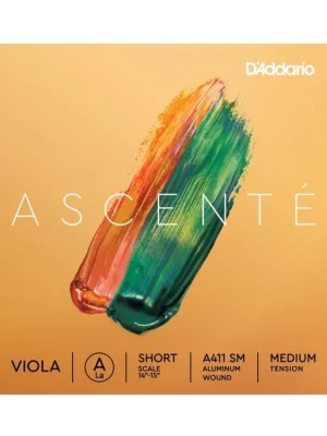 D'Addario Ascenté Viola A String, Short Scale, Medium Tension Vrácení Zdarma