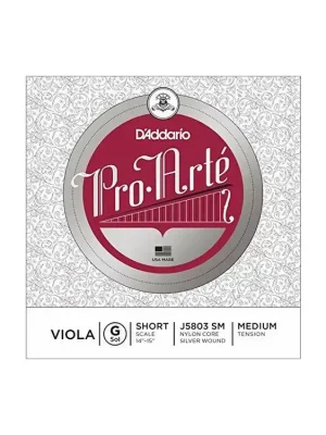 Hit Sezóny D'Addario Pro-Arte Viola Single G String, Short Scale, Medium Tension
