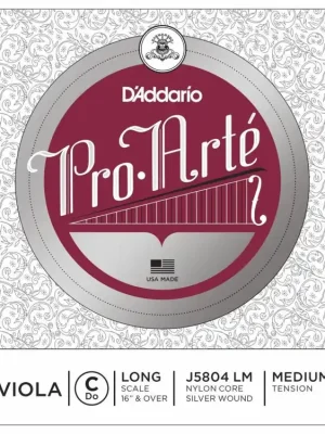 D'Addario Pro-Arte Viola Single C String, Long Scale, Medium Tension Objednat Nyní