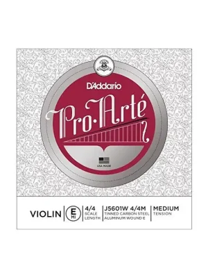 Top Prodej D'Addario Pro-Arte Violin Single Aluminum Wound E String, 4/4 Scale, Medium Tension