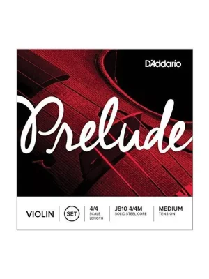 Omezená Nabídka D'Addario Prelude Violin String Set, 4/4 Scale, Medium Tension