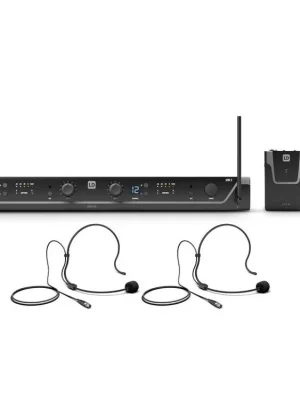 Sezónní Sleva U305 BPH 2 Duální bezdrátový mikrofonní systém