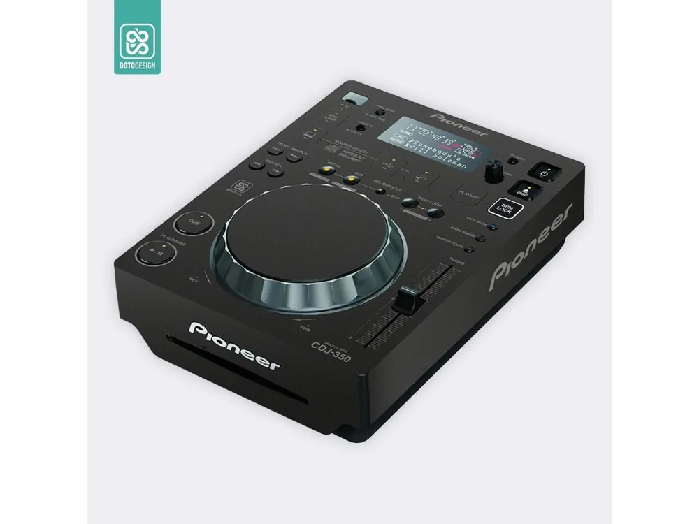 Značkový Skin CDJ-350 DAY & NIGHT Black