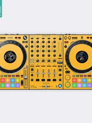 Levný Skin DDJ-1000 SRT FULL COLORS Dark Yellow