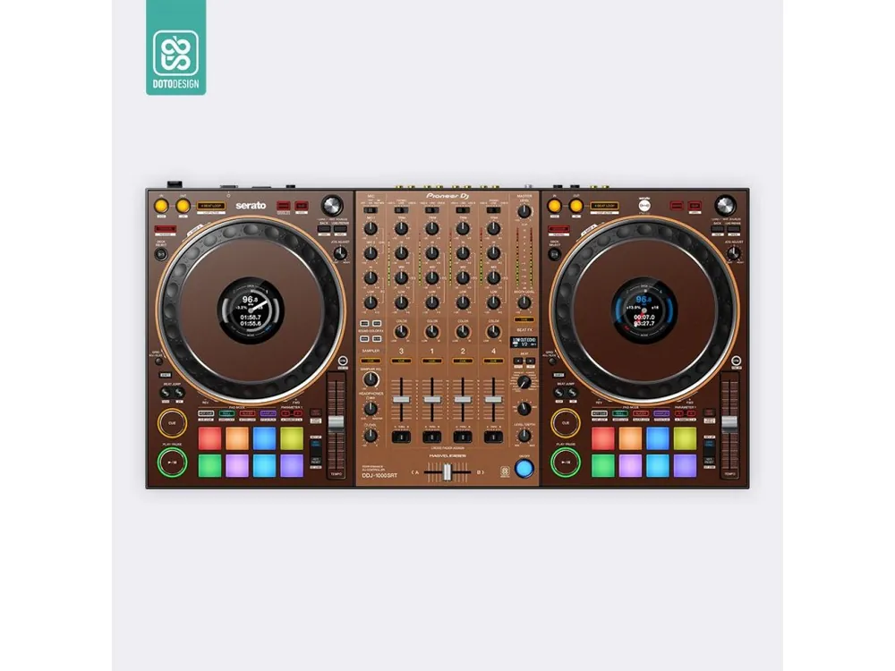 Značkový Skin DDJ-1000 SRT Mash-Up Espresso