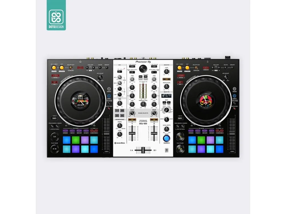 Super Cena Skin DDJ-800 COLORS White