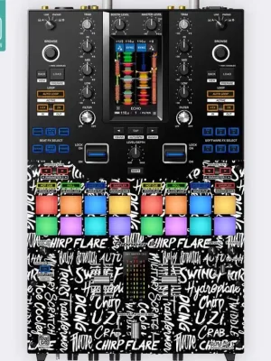 Výhodná Nabídka Skin DJM-S11 SCRATCH STYLE Black