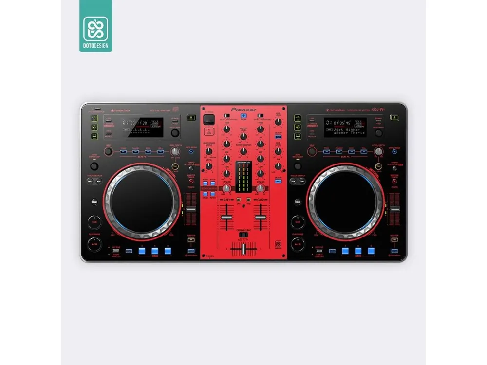 Skin XDJ-R1 COLORS Red Akční Nabídka