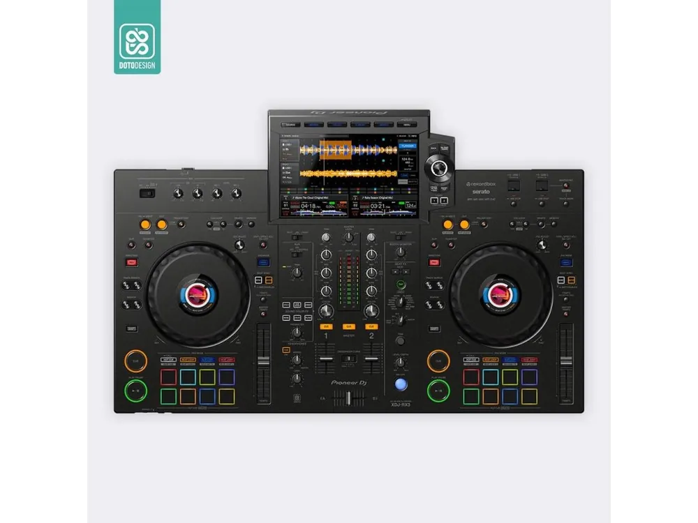 Cenový Hit Skin XDJ-RX3 DAY & NIGHT Black