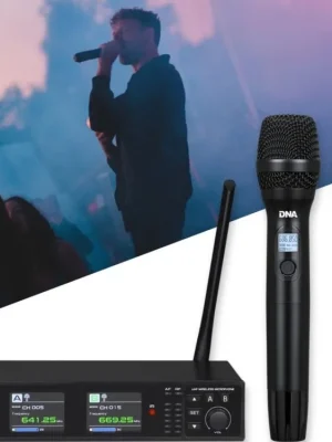 Vysoce Kvalitní XMIC 2 bezdrátová sada 2x ruční mikrofon