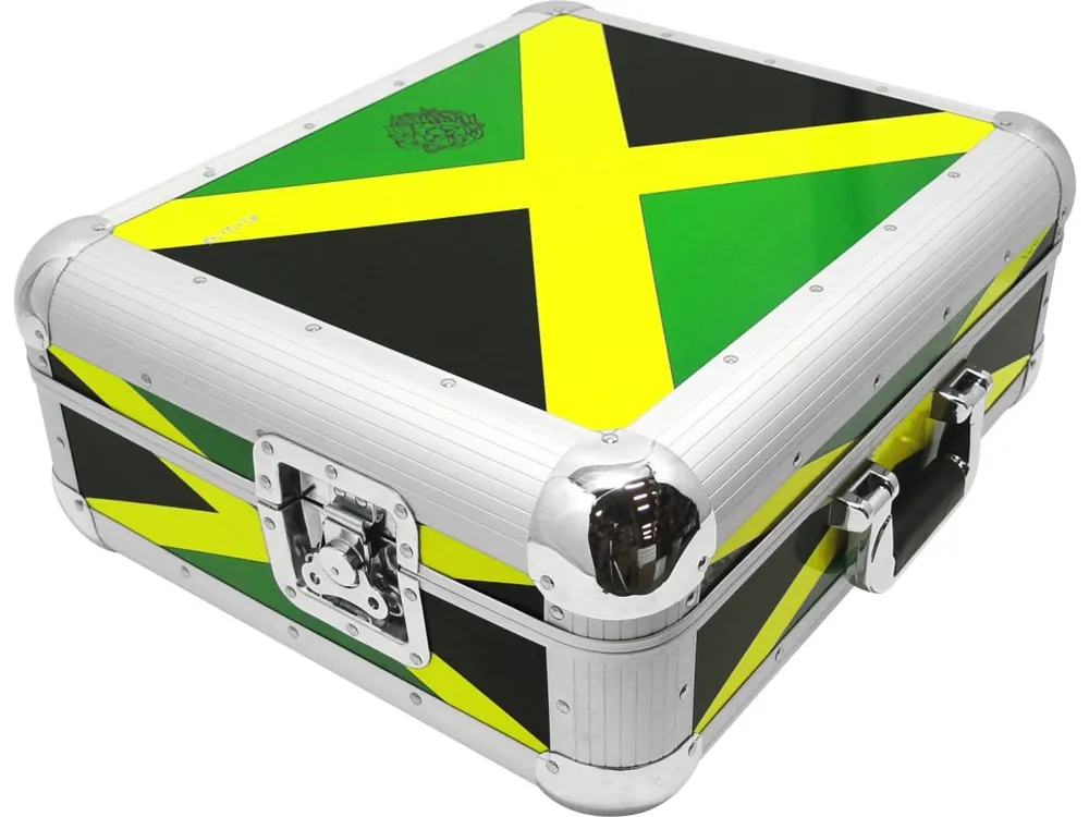 SL-12 XT Turntablecase Jamaica Flag Top Prodej