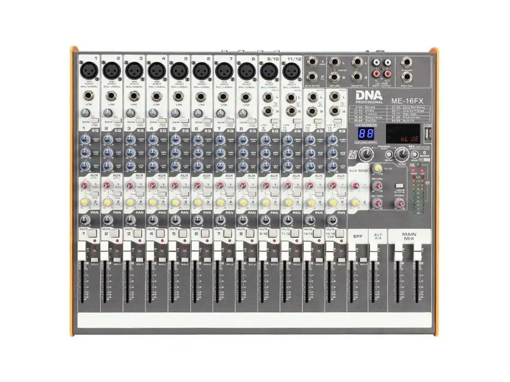 ME-16FX 16-kanálový USB mixážní pult s Bluetooth Cenový Hit
