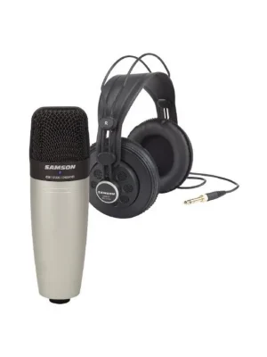 Novinka C01/SR850 - kondenzátorový mikrofon a studiová sluchátka