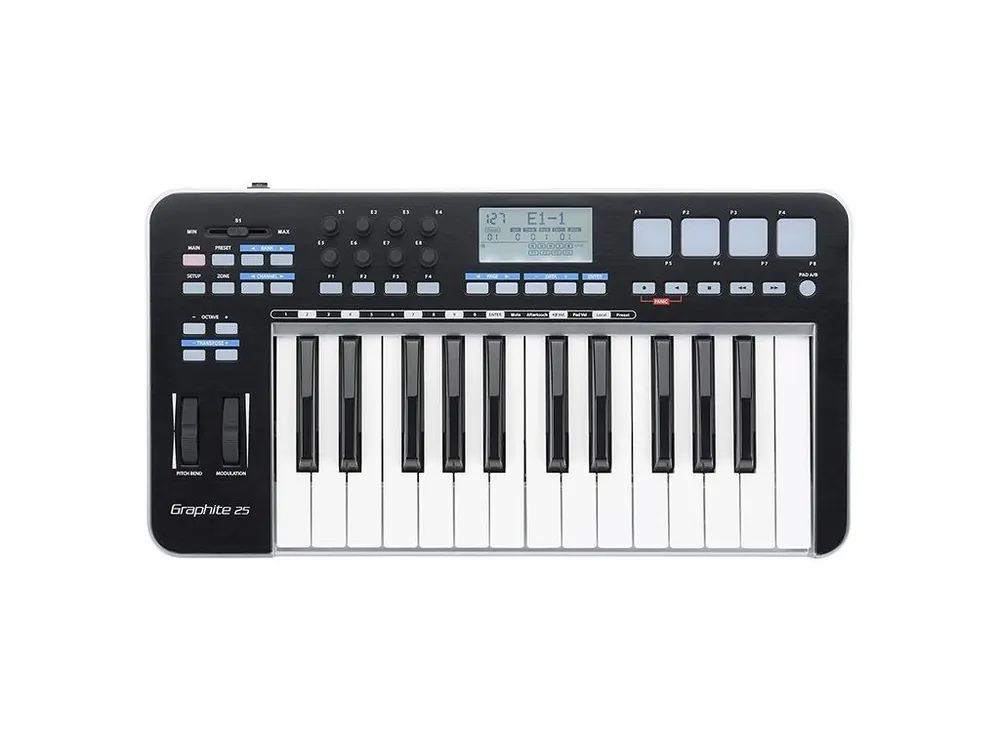 Graphite 25 - USB MIDI kontroler Zlevněný