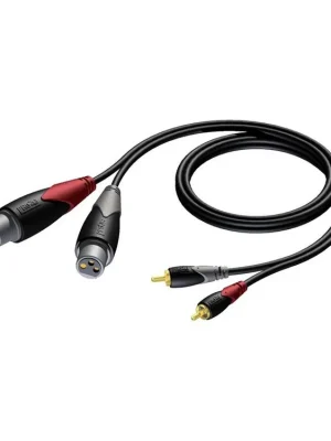 Nakupujte Hned CLA705/3 - 2x XLR F - 2x RCA - 3m