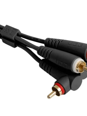 Bezpečná Platba Ultimate Audio Cable Set RCA Straight - RCA Angled Black 3m