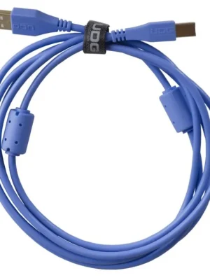 Akční Cena Ultimate Audio Cable USB 2.0 A-B Blue Straight 1m