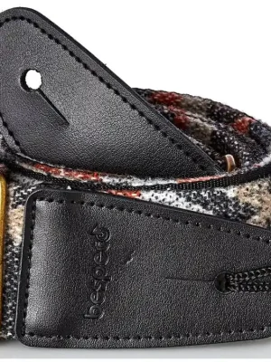 Top Prodej Vintage-style Strap Black Pattern Wool/Polyester Metal Buckle