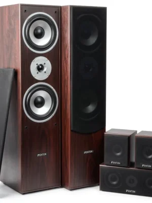Vysoce Kvalitní HF5W 5.0 Home Theatre systém - ořech