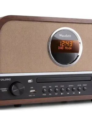 Salerno DAB+ Radio s CD Přehrávačem Bezpečná Platba